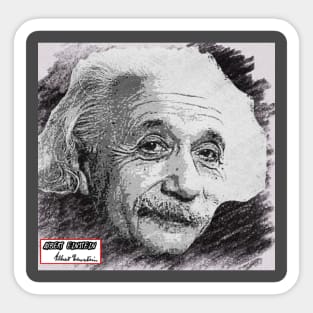 Albert einstein Sticker